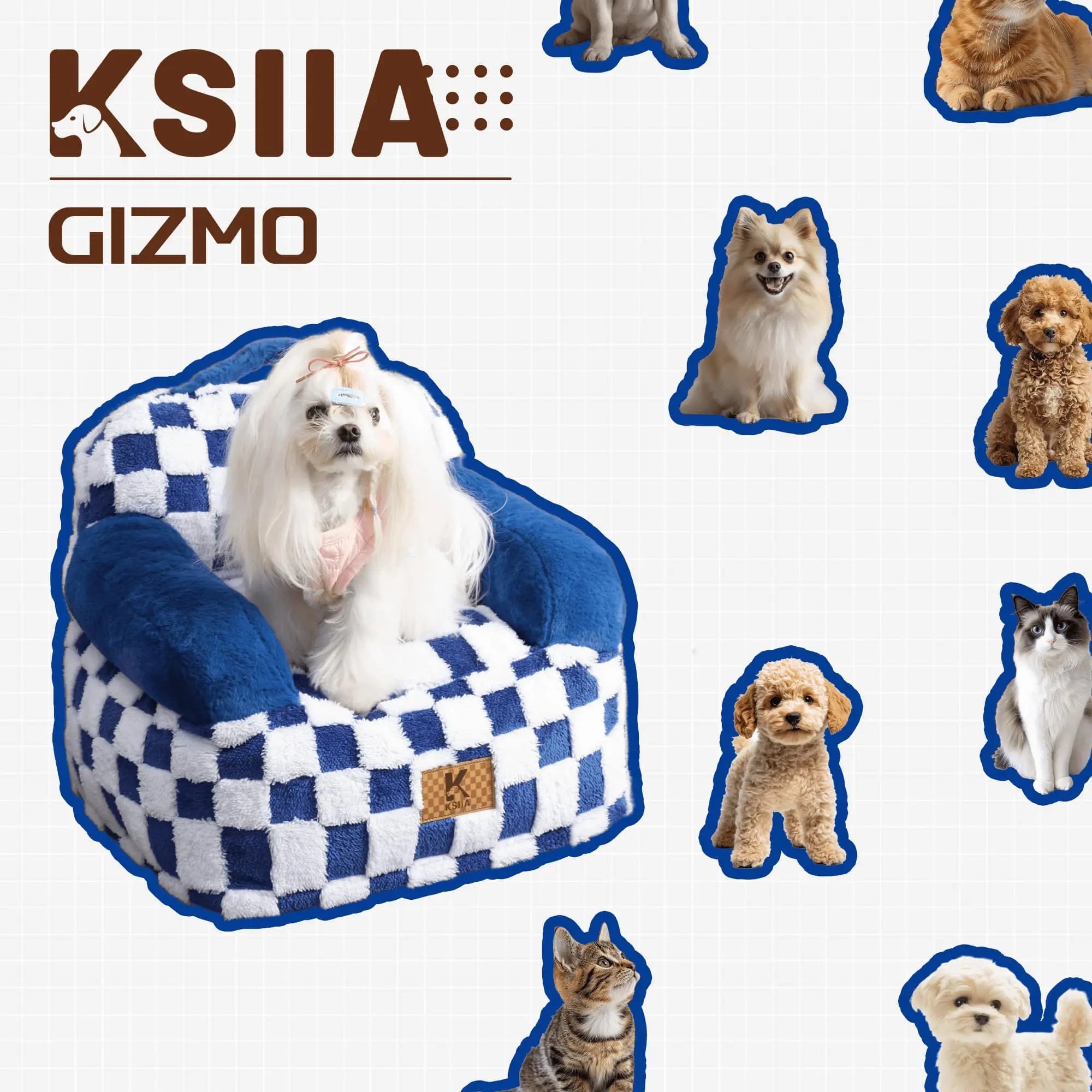 Introducing Ksiia’s New Sofa Beds for Cats & Small Dogs: Gizmo and Harley