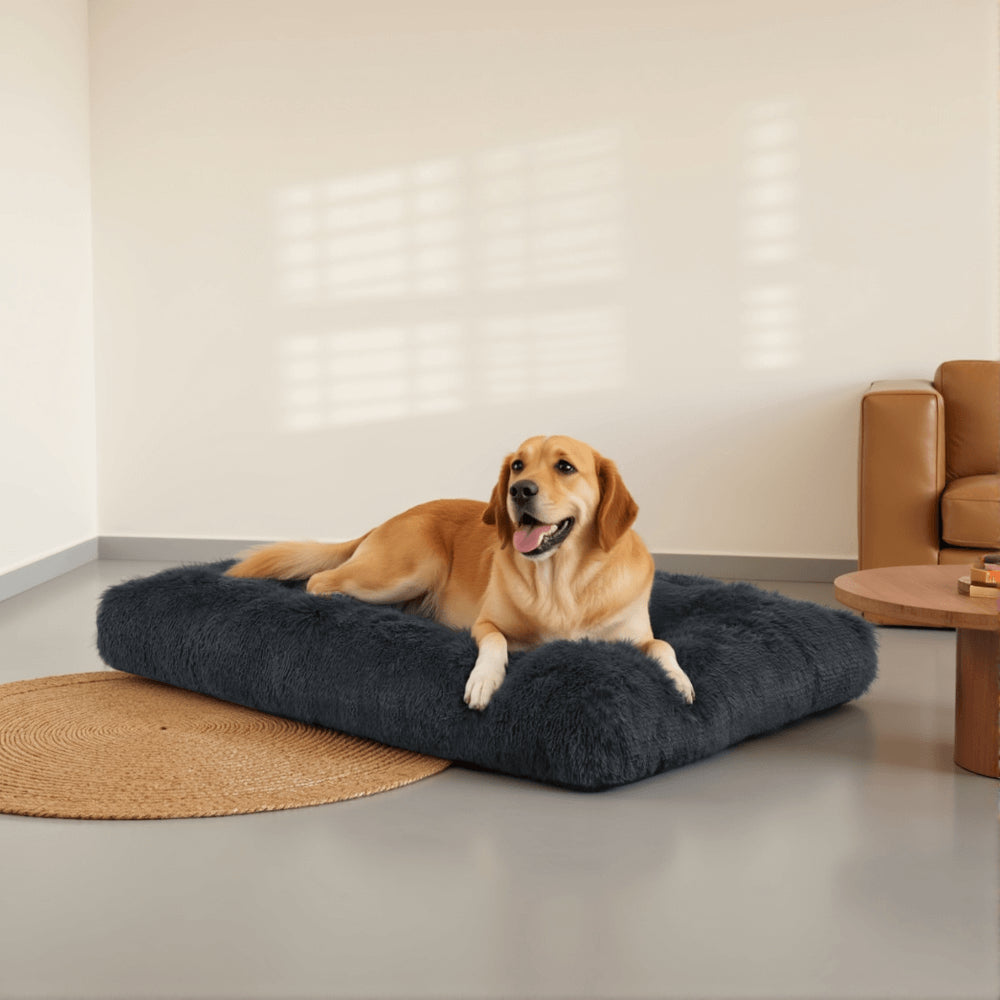 KSIIA Plush Washable Crate Dog Bed (For UK)