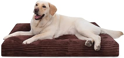 KSIIA Flannel Washable Dog Crate Bed