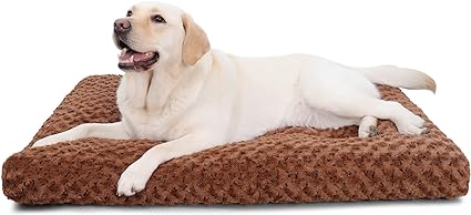 KSIIA Plush Washable Dog Bed
