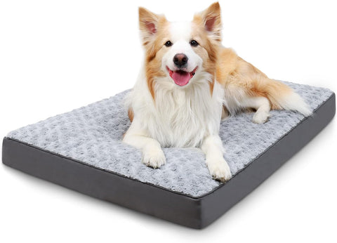 KSIIA Waterproof Dog Bed with Removable Cover