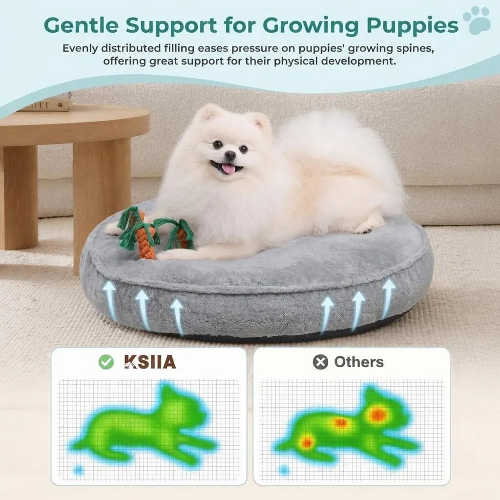 KSIIA Puppy Bed for Small Dogs (For USA)