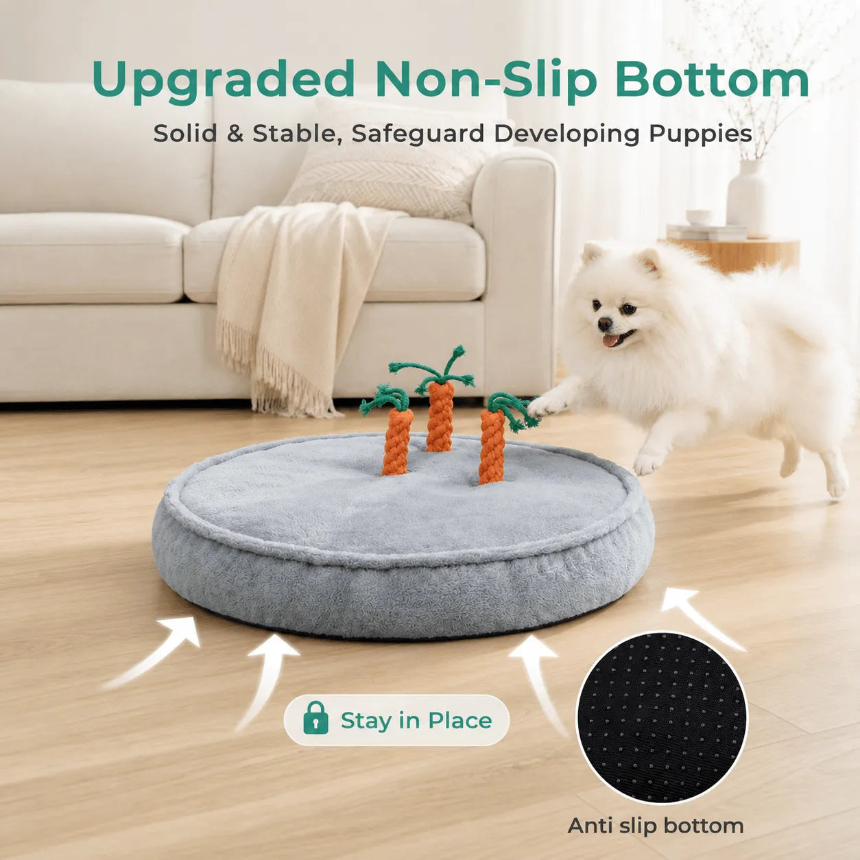 KSIIA Puppy Bed for Small Dogs (For USA)