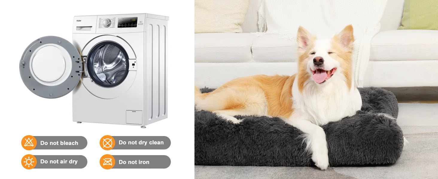 dog bed machine washable