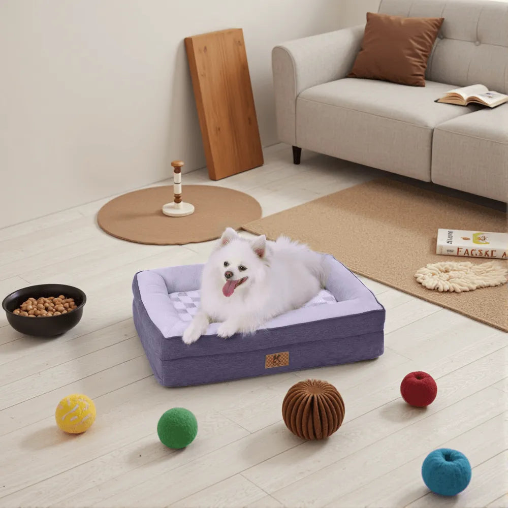 Ksiia Orthopedic Memory Foam Pet Sofa Bed-Cozy