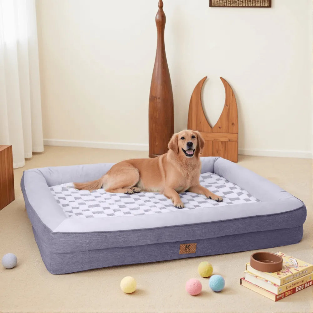 Ksiia Orthopedic Memory Foam Pet Sofa Bed-Cozy