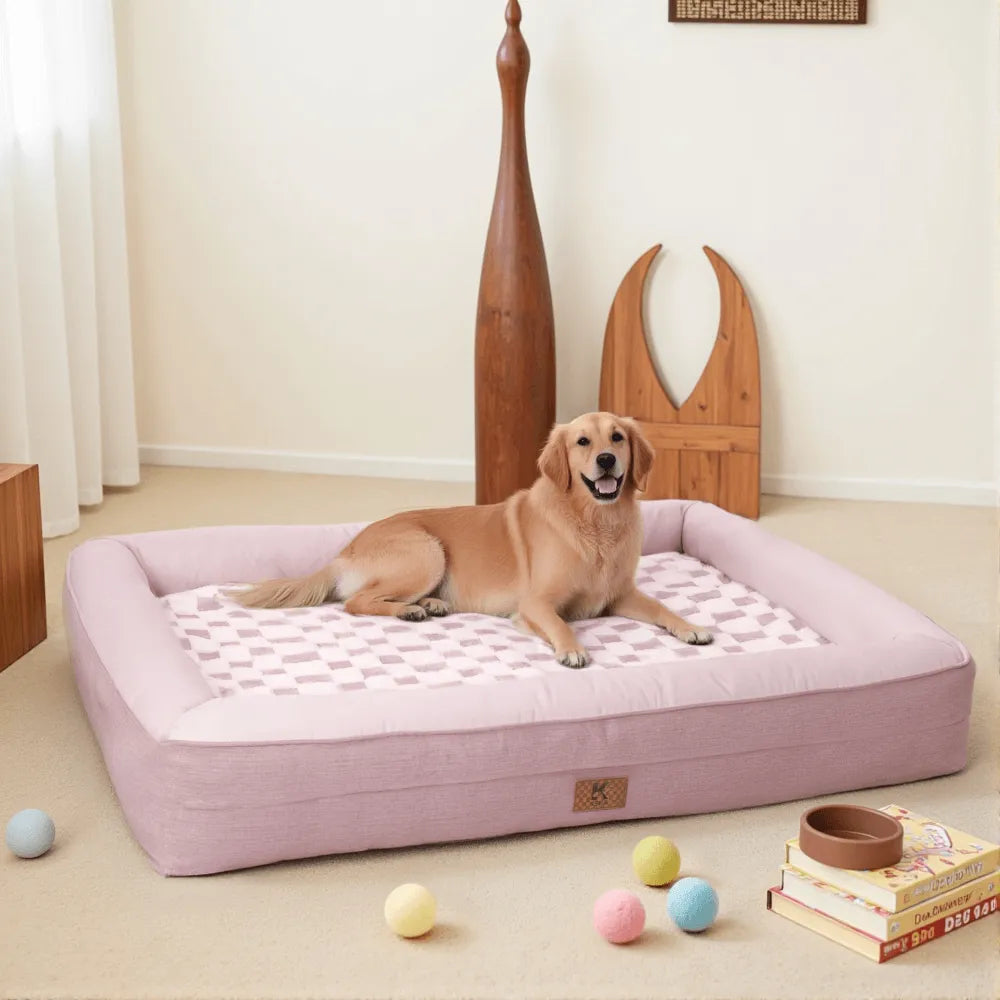 Ksiia Orthopedic Memory Foam Pet Sofa Bed-Cozy